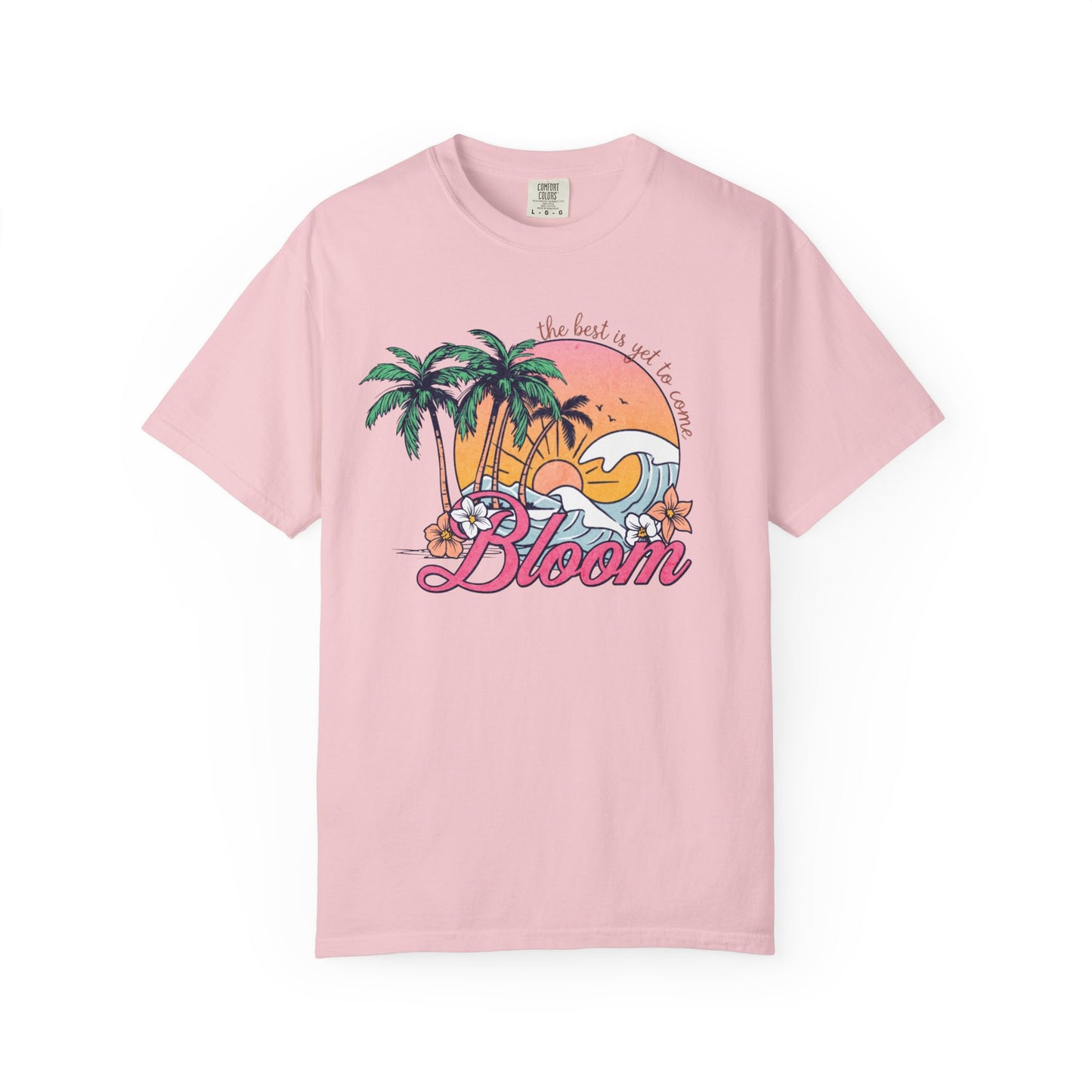 The Best Is Yet to Come Shirt Bloom Retro Beach Sunset Tee Inspirational Gift for Her