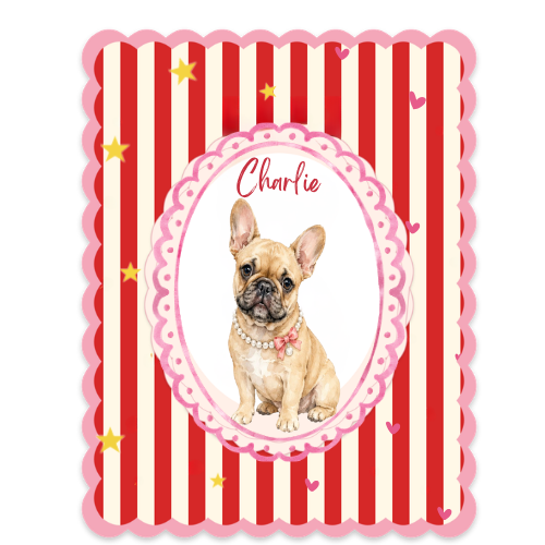 Personalized Pet Portrait Keychain | Custom Dog Photo Gift