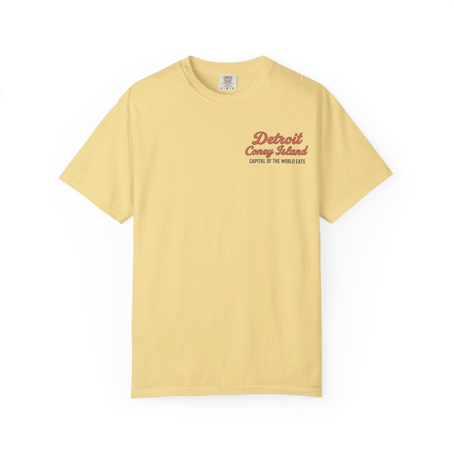 Detroit Coney Island Vintage Tee — Retro Local Diner Graphic T-Shirt