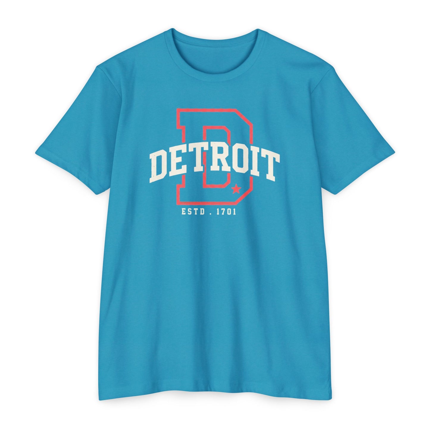 Detroit Vintage Letter Tee — 'Detroit' Graphic T-Shirt