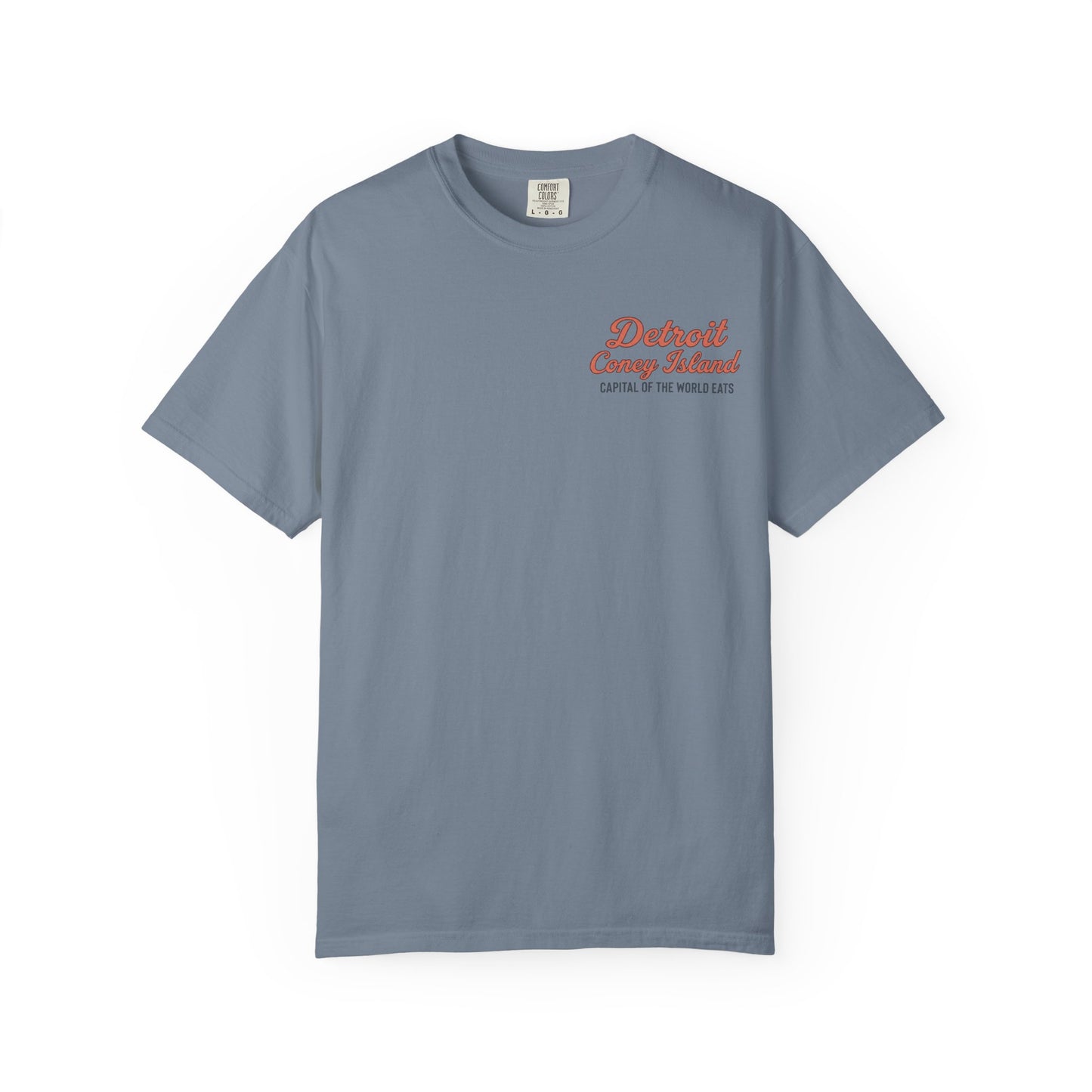 Detroit Coney Island Vintage Tee — Retro Local Diner Graphic T-Shirt