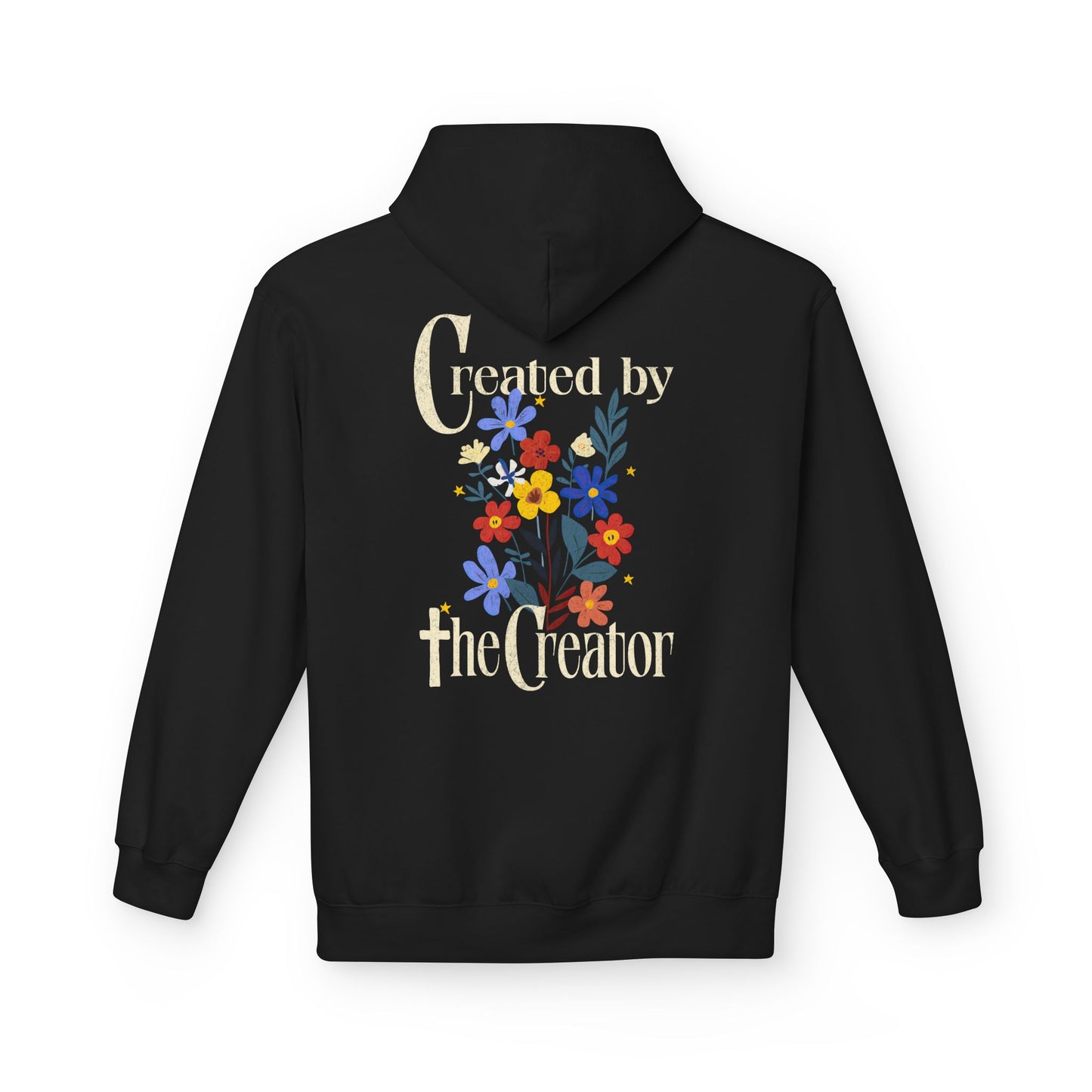 Floral Creator Hoodie – Cozy Softstyle Fleece Sweatshirt, Sustainable Gift for Artists & Floral Art Lovers