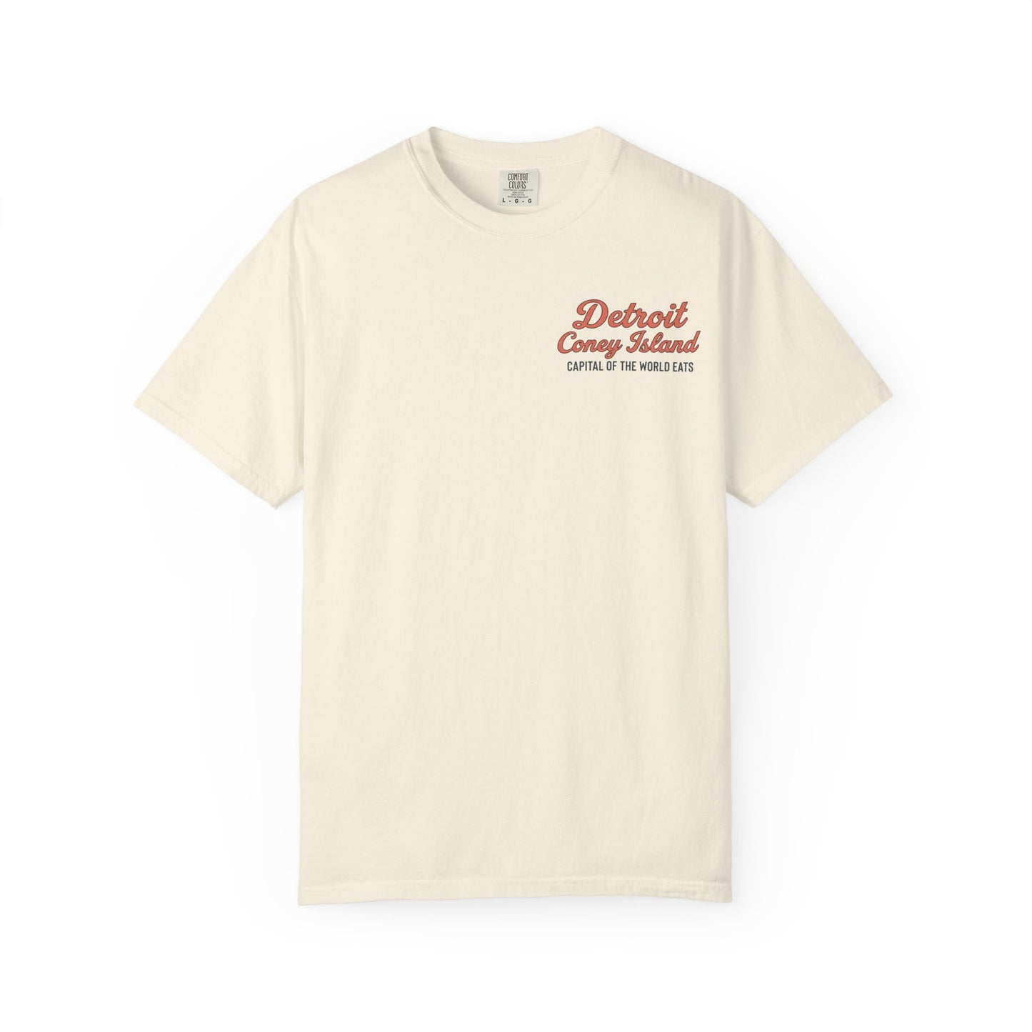 Detroit Coney Island Vintage Tee — Retro Local Diner Graphic T-Shirt