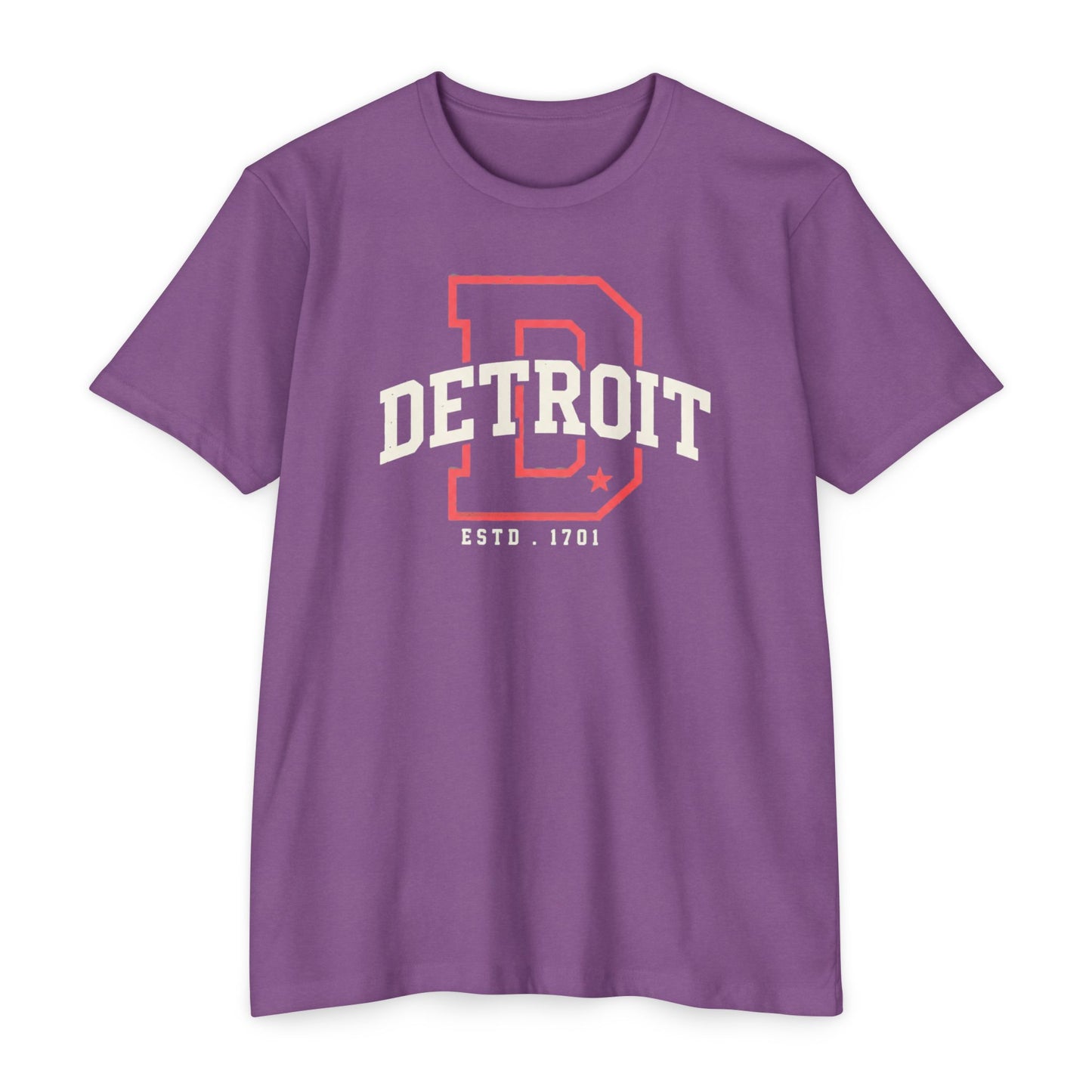 Detroit Vintage Letter Tee — 'Detroit' Graphic T-Shirt