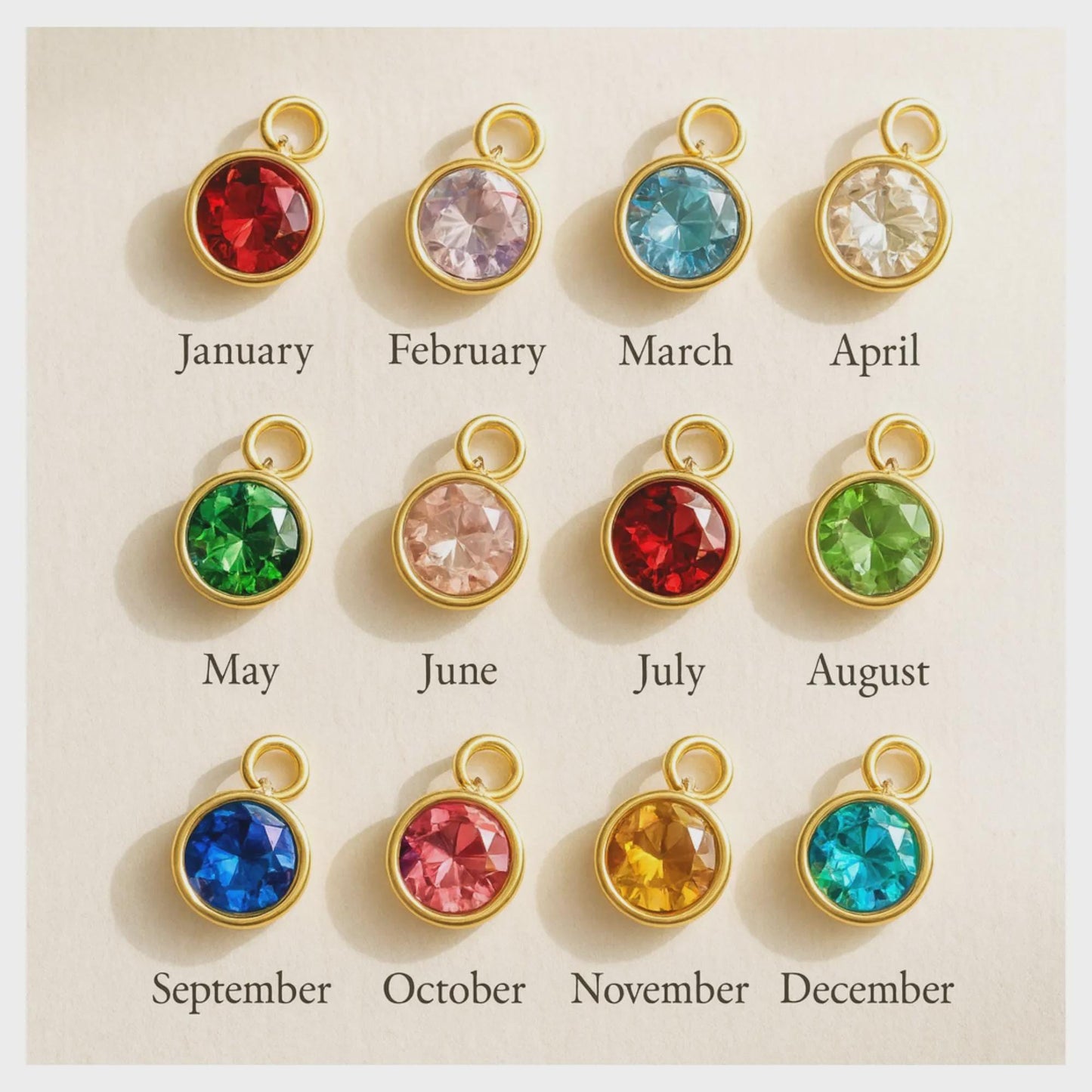 Personalized Birth Flower Keychain – Gift for Mom, Bridesmaids & Wedding Party