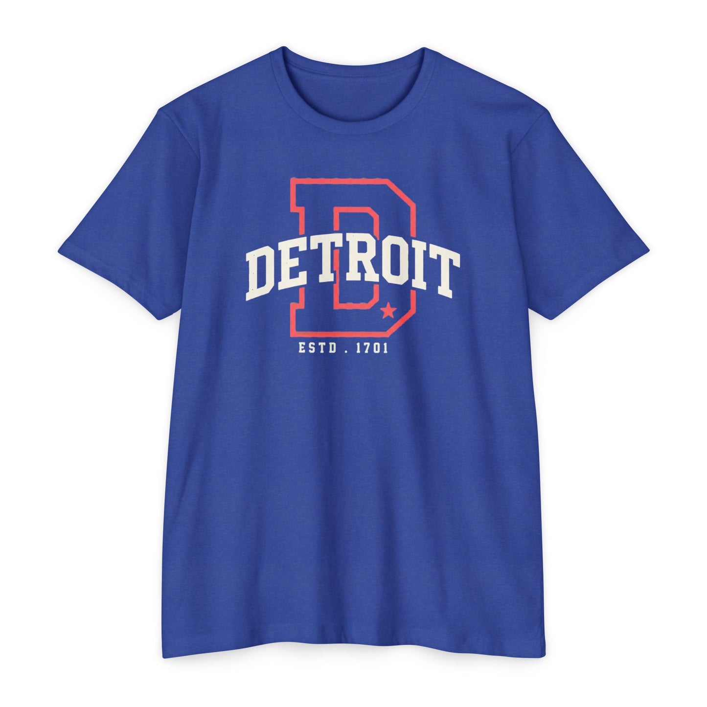 Detroit Vintage Letter Tee — 'Detroit' Graphic T-Shirt