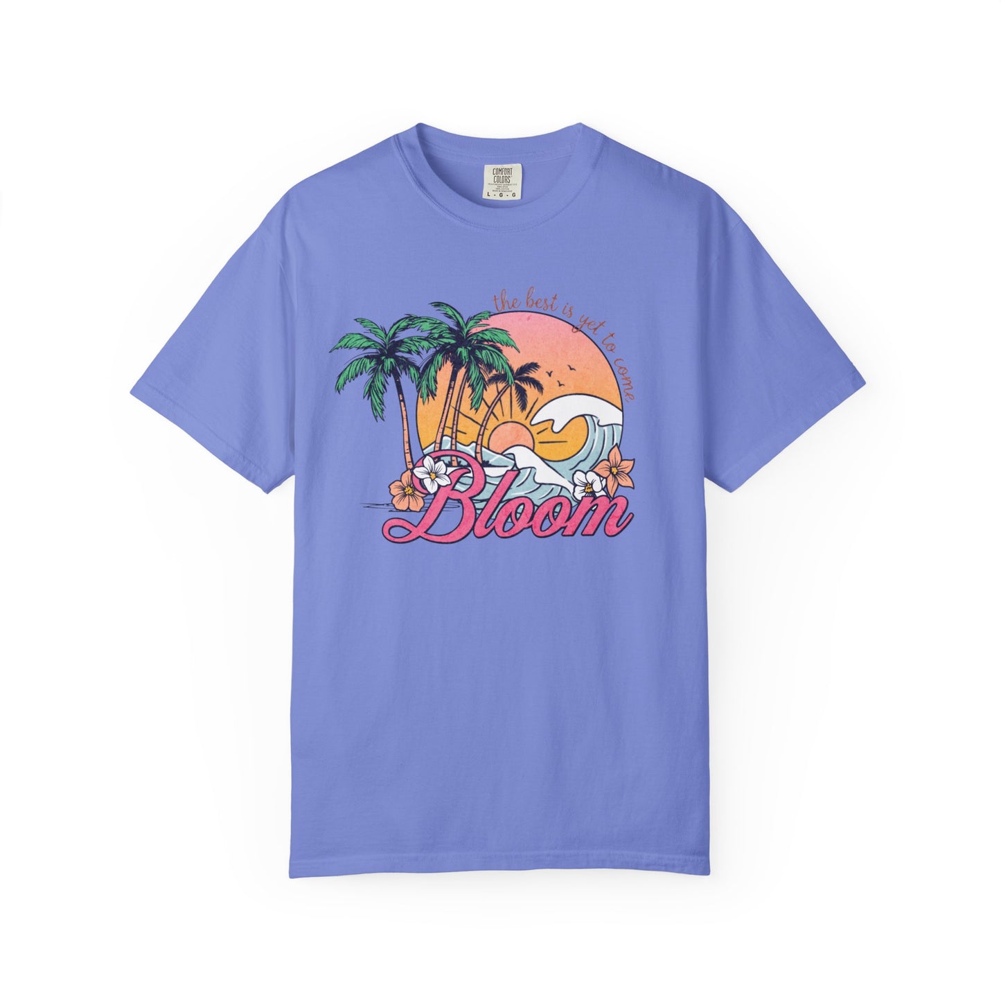 The Best Is Yet to Come Shirt Bloom Retro Beach Sunset Tee Inspirational Gift for Her