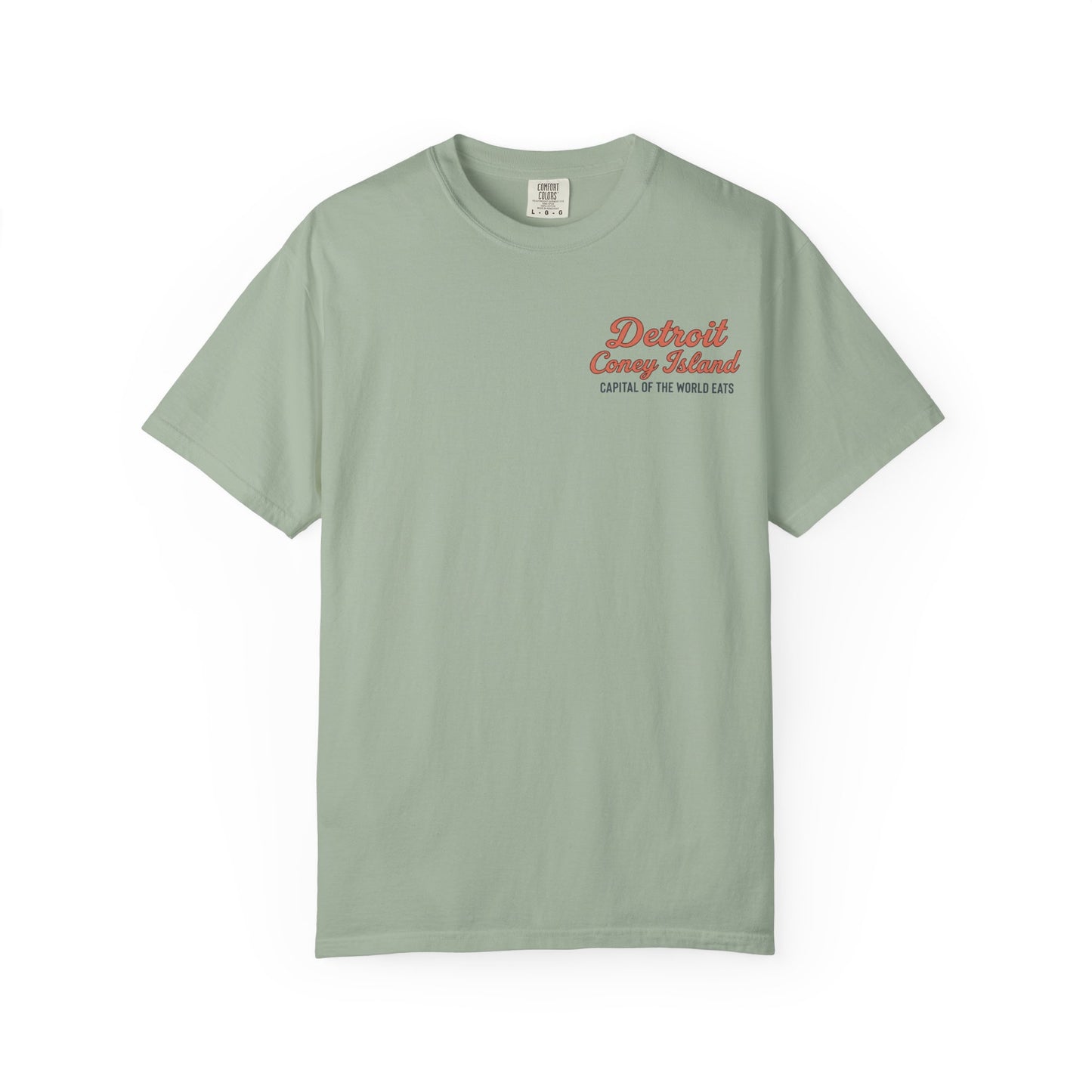 Detroit Coney Island Vintage Tee — Retro Local Diner Graphic T-Shirt