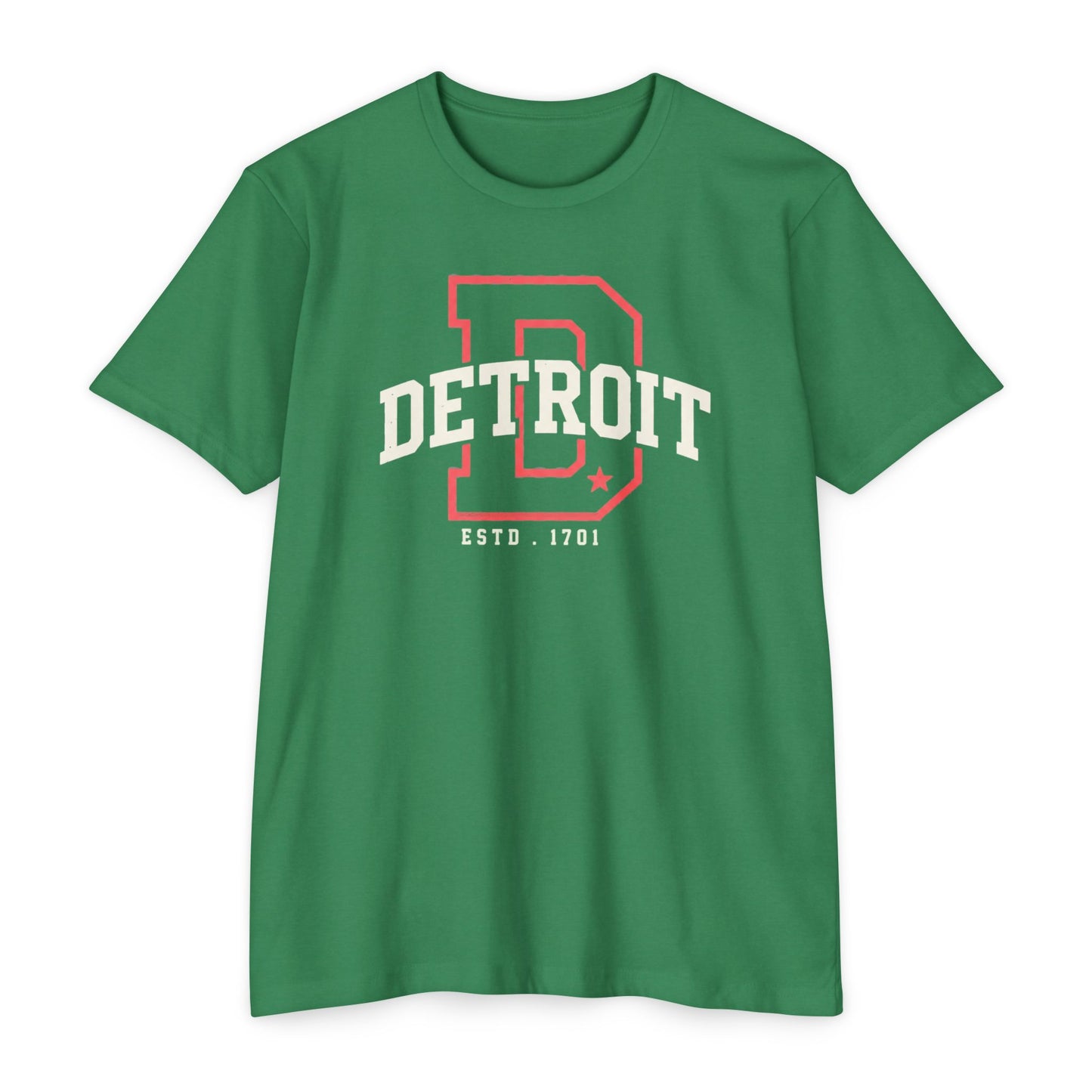 Detroit Vintage Letter Tee — 'Detroit' Graphic T-Shirt