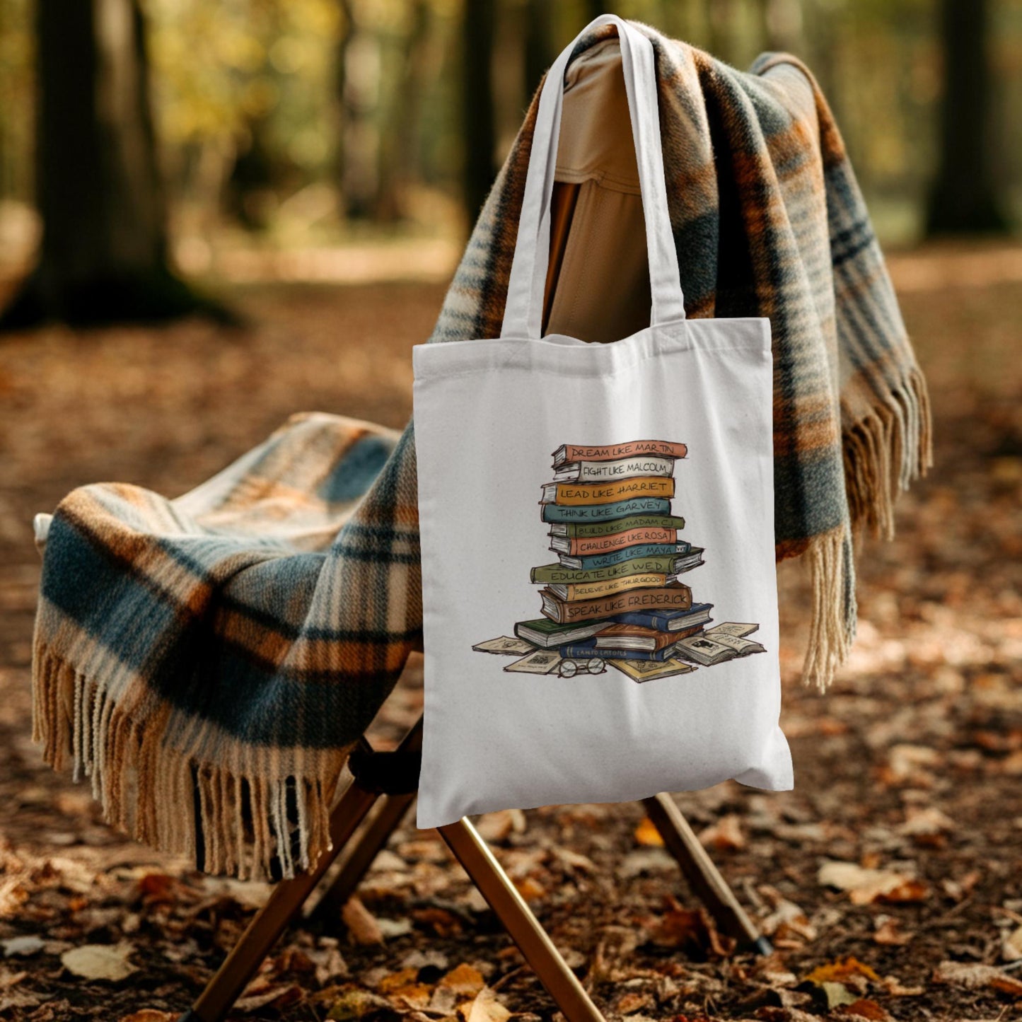 Black History Month Canvas Tote Bag | African American Pride