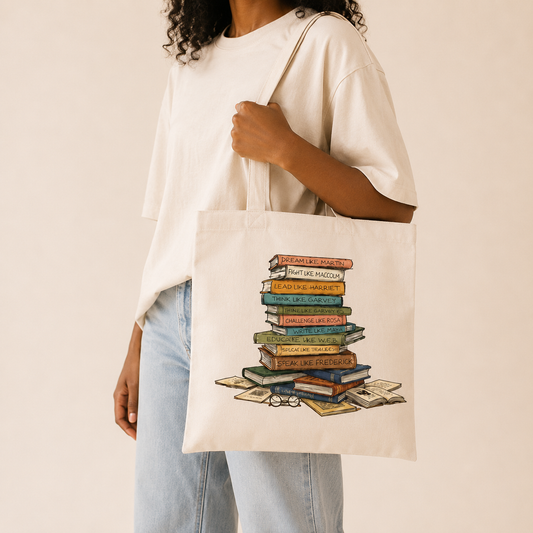 Black History Month Canvas Tote Bag | African American Pride