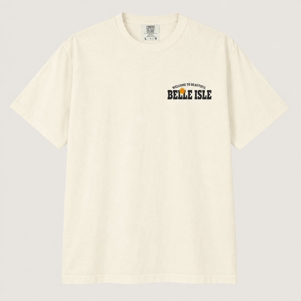 Belle Isle Detroit Heritage Comfort Colors Tee