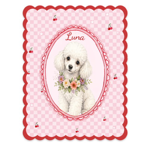 Personalized Pet Portrait Keychain | Custom Dog Photo Gift