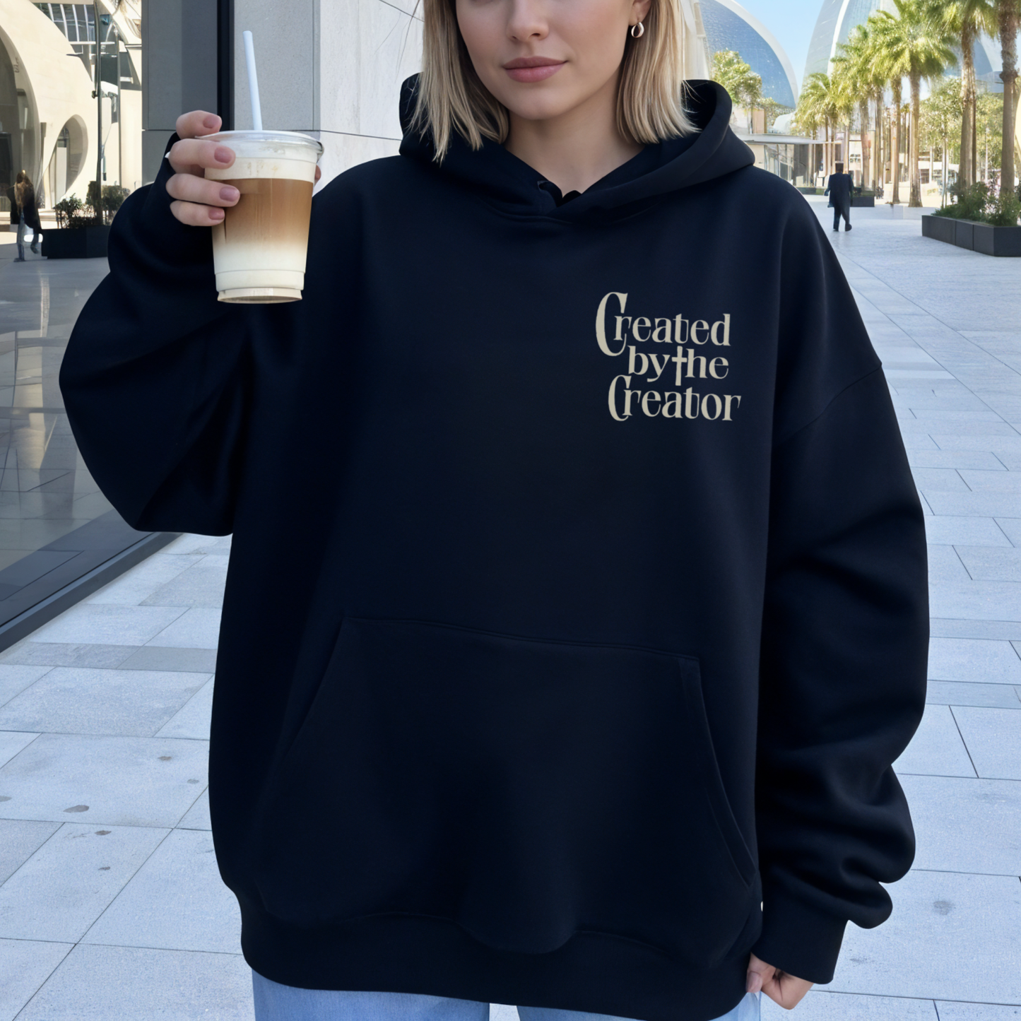 Floral Creator Hoodie – Cozy Softstyle Fleece Sweatshirt, Sustainable Gift for Artists & Floral Art Lovers