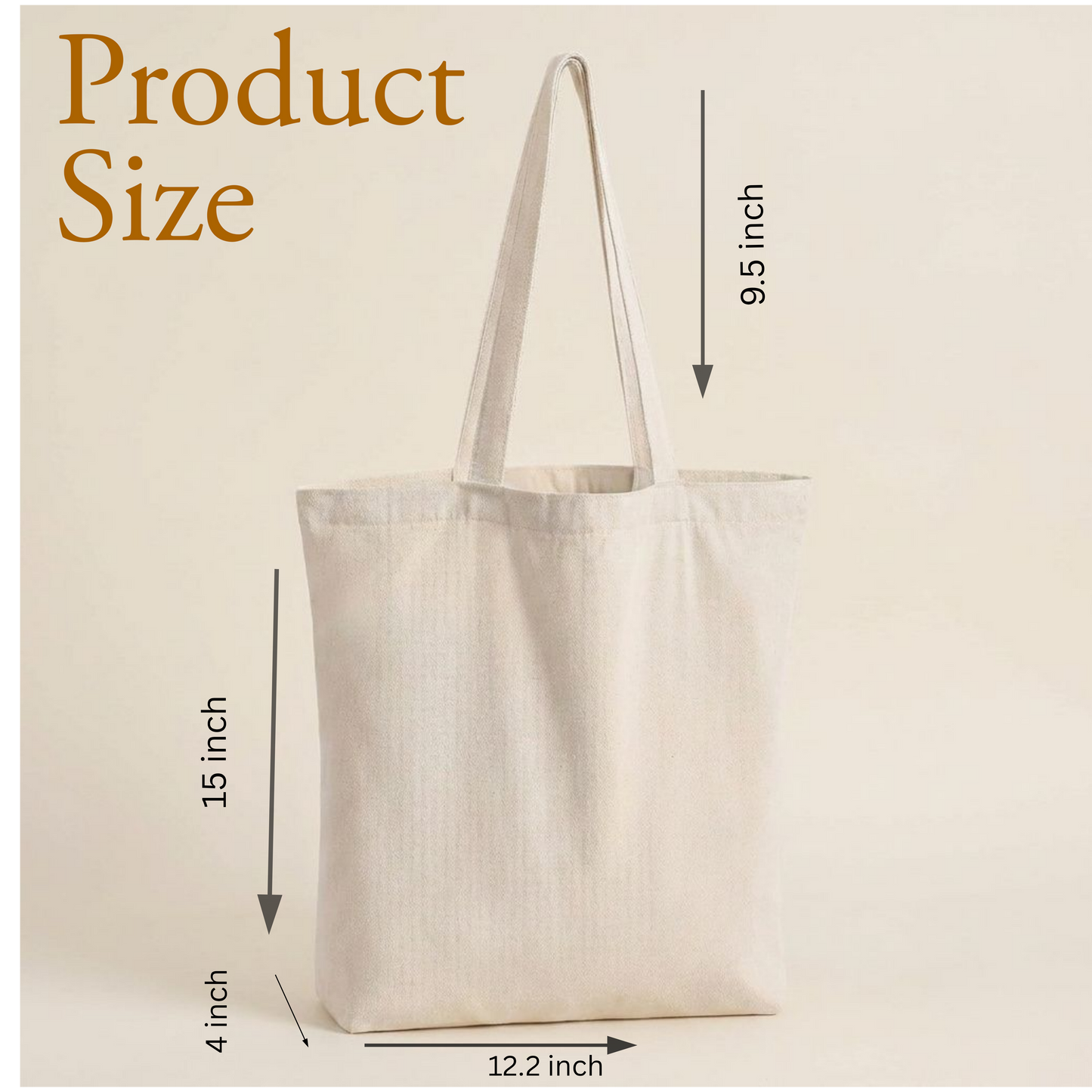 Personalized Nurse Canvas Tote Bag with Zipper Pocket | Custom RN, LPN & CNA Gift