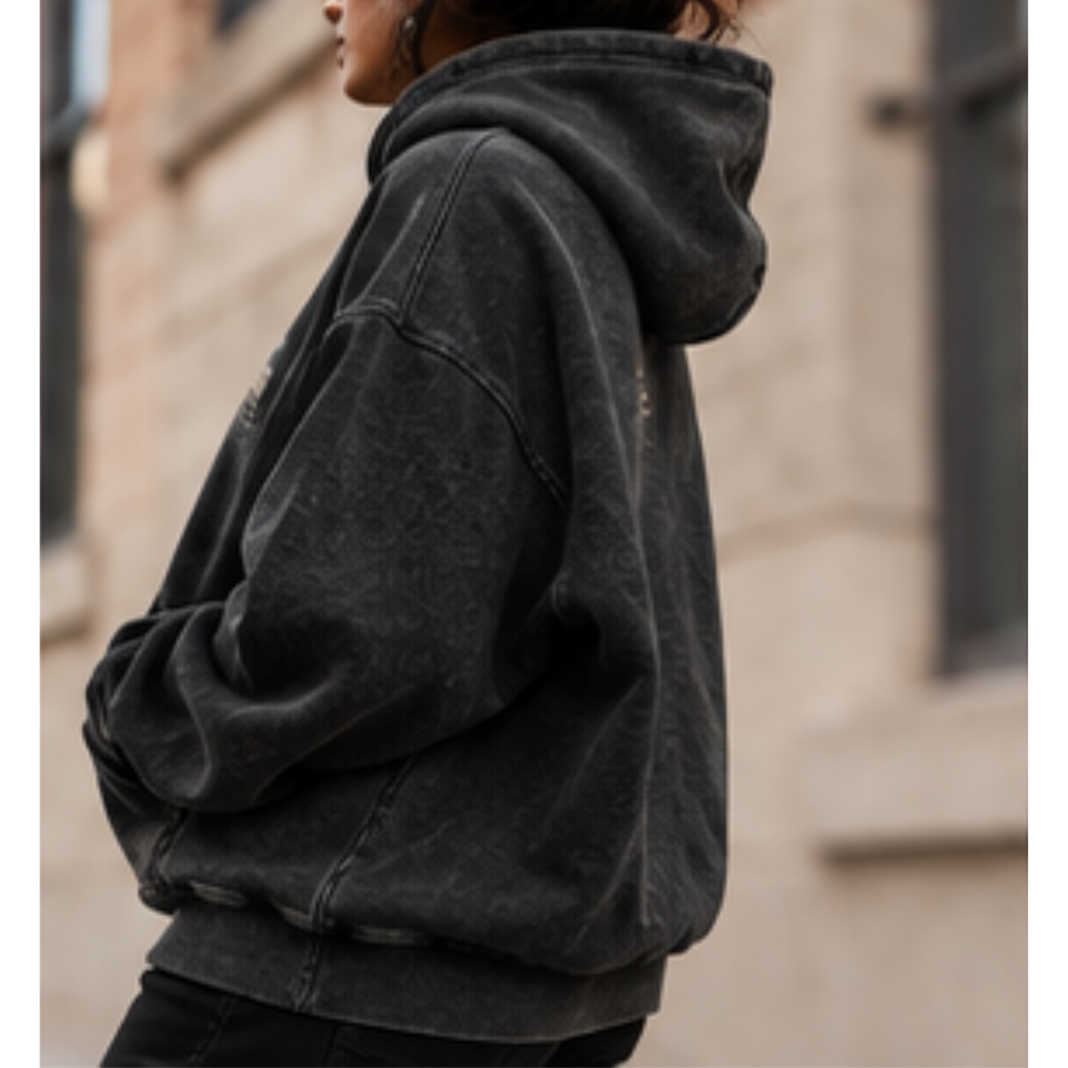 Detroit Hoodie – Not New to This True to This Heavyweight Acid Wash Hoodie