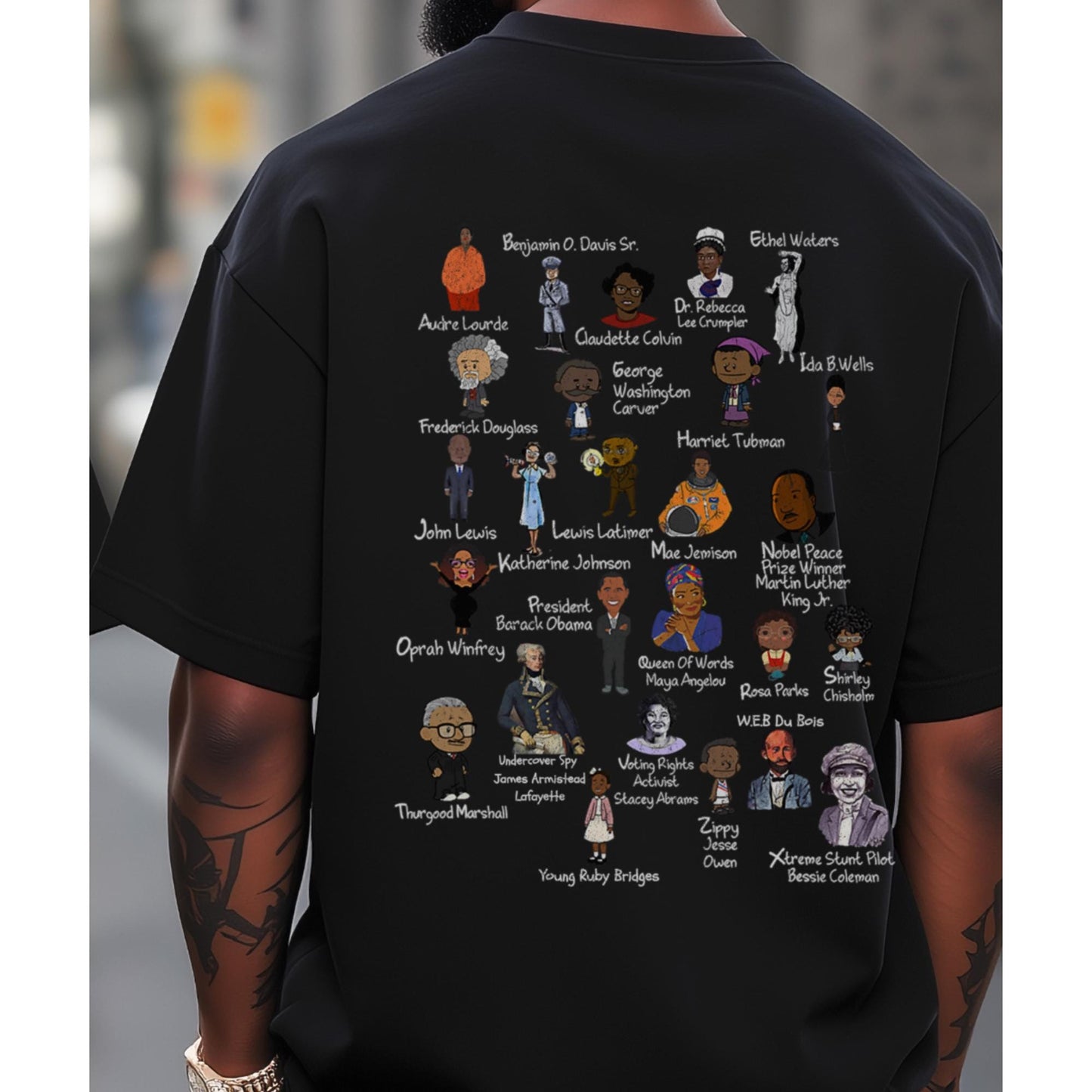 Black History Civil Rights Leaders T-Shirt, Equality Tee