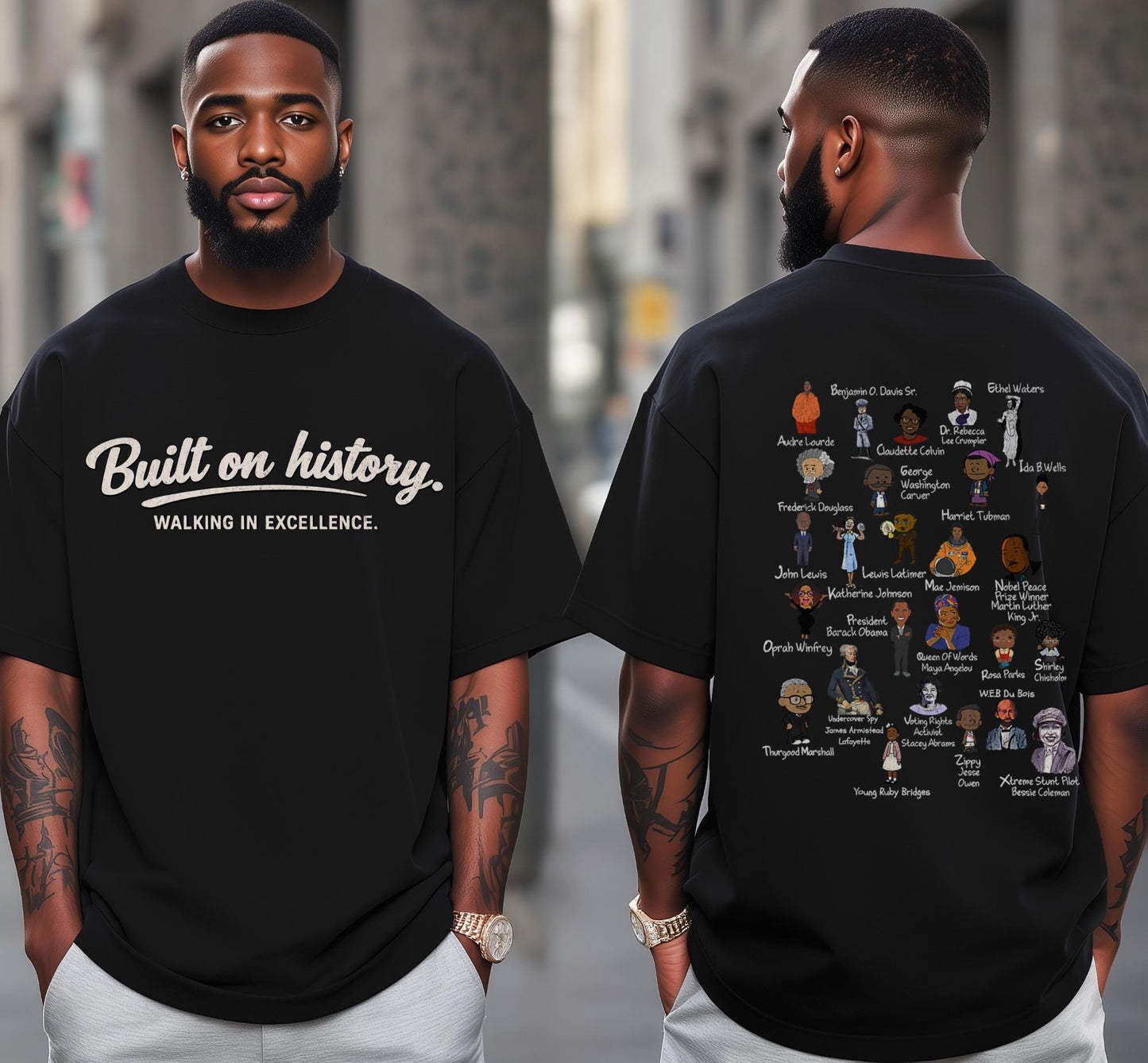 Black History Civil Rights Leaders T-Shirt, Equality Tee