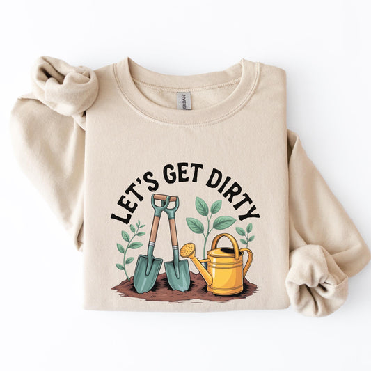 Funny Gardening Sweatshirt: Plant Mom Crewneck, Garden Lover Gift