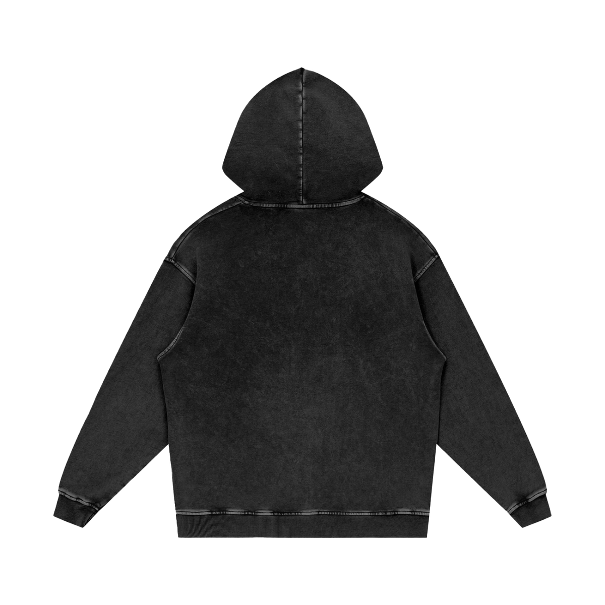 Detroit Hoodie – Not New to This True to This Heavyweight Acid Wash Hoodie